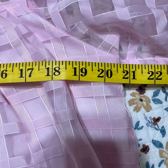 TCEC All My Life Blush Pink Textured Babydoll Mini Dress - Picture 8 of 9